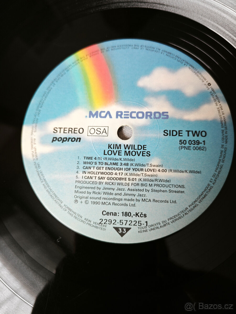 LP Kim Wilde – Catch As Catch Can (LP, 1990) - 3