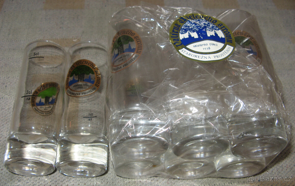 Skleničky štamprdle "Palírna U Zeleného stromu" - 3
