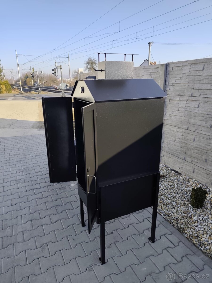 Kovová zahradní udírna XL - 3