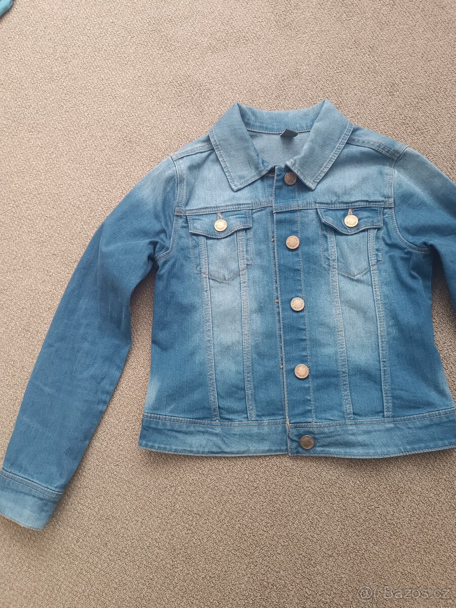 Riflová bunda vel. 152 Zara - 3