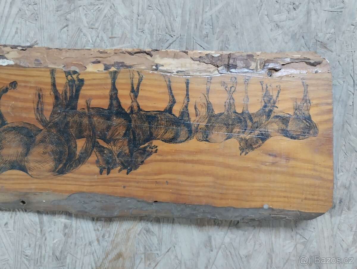 Dekorativní dřevěná deska - 3