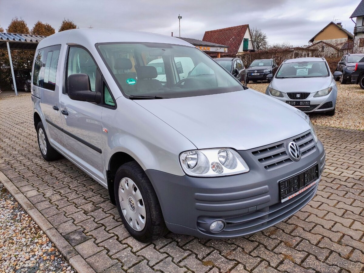 VW CADDY 1.9 TDi 77KW,LIFE,KLIMA,ZÁVĚS,CD,VYHŘ. ZRCÁTKA - 3