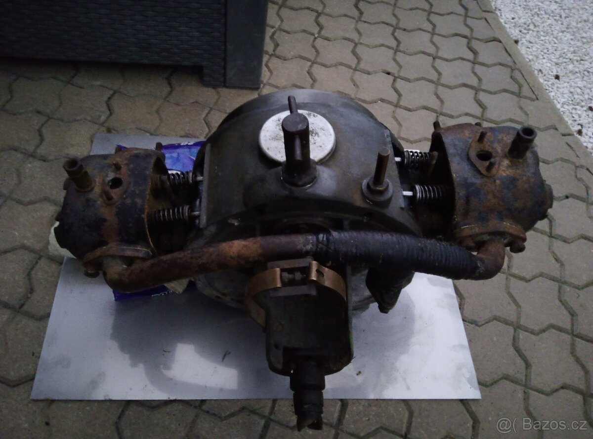 Stabilní motor Boxer cca.1925 - 3