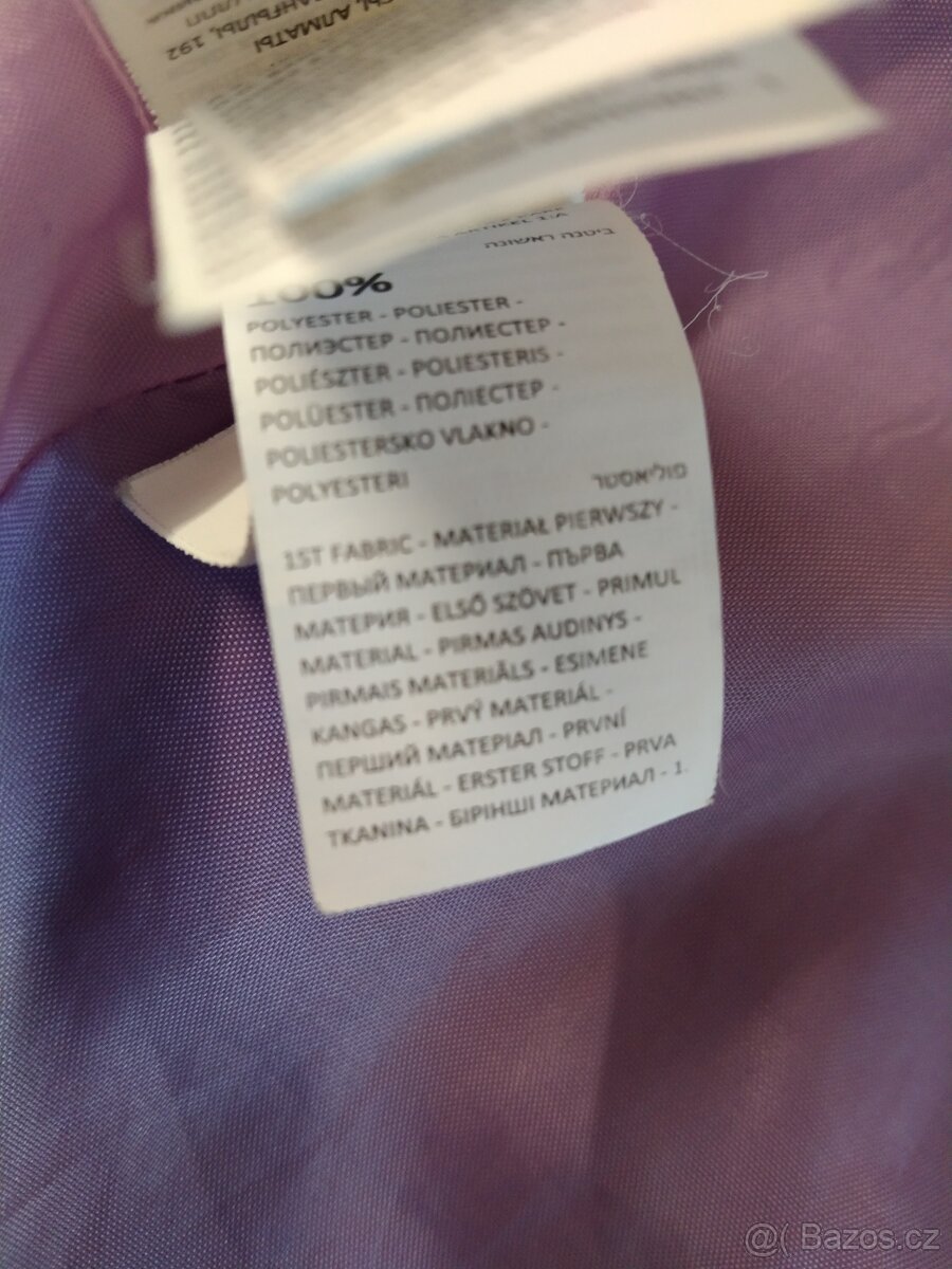 Sinsay dívčí podzim- zima bunda.Velikost 110. - 3