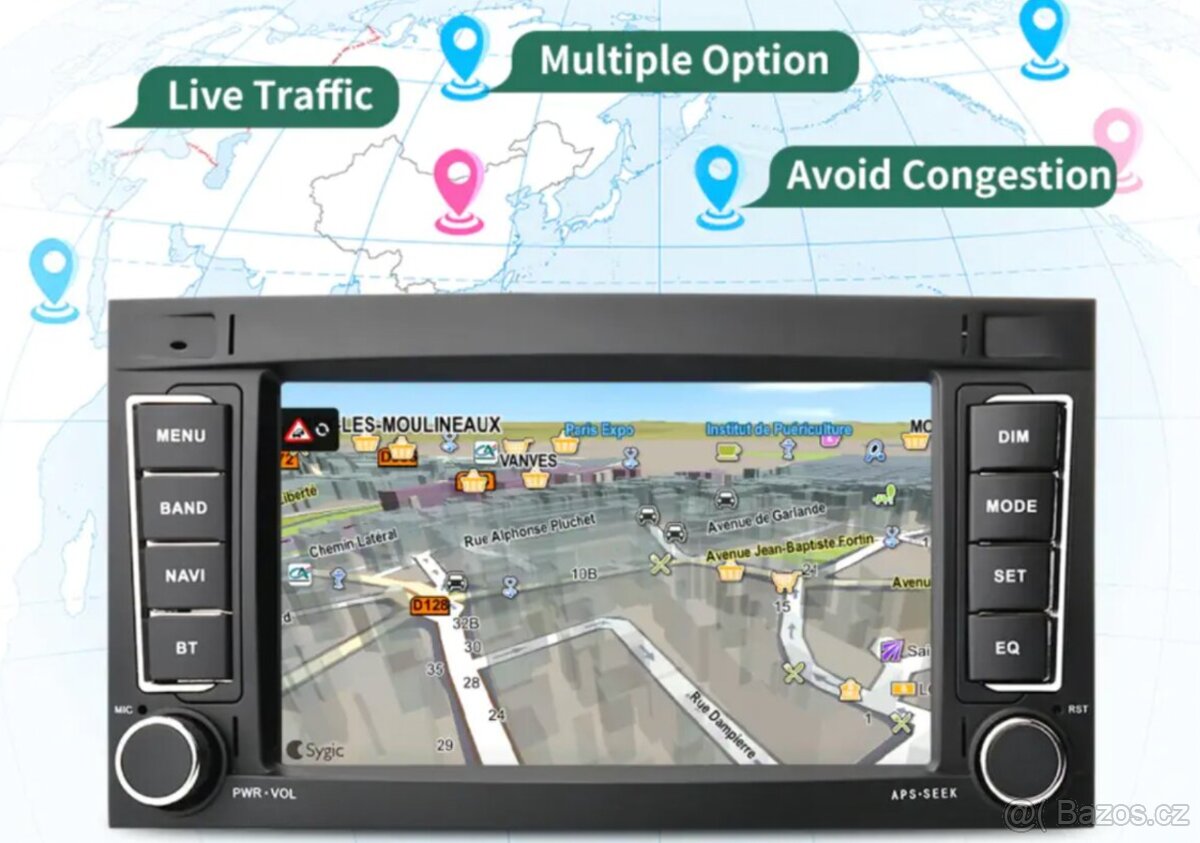 Nové Autorádio do VOLKSWAGEN TOUAREG, TRANSPORTER T5 ANDROID - 3