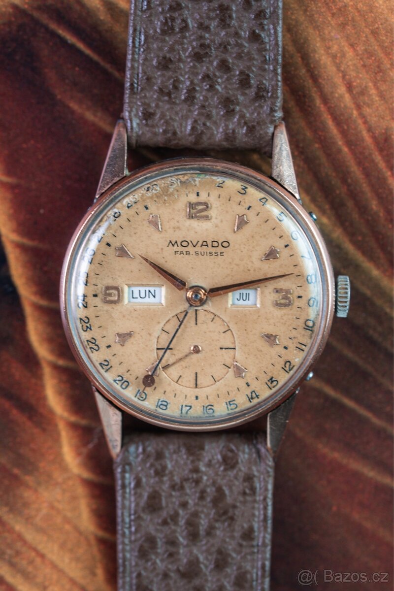 Raritní Movado Calendograf ref. 14786 - 3