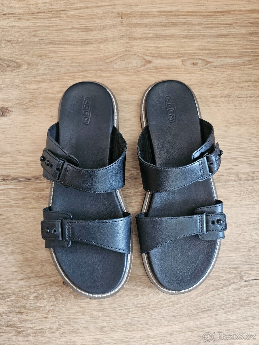 Kožené nazouváky Keen Lana Slide vel.41 - 3