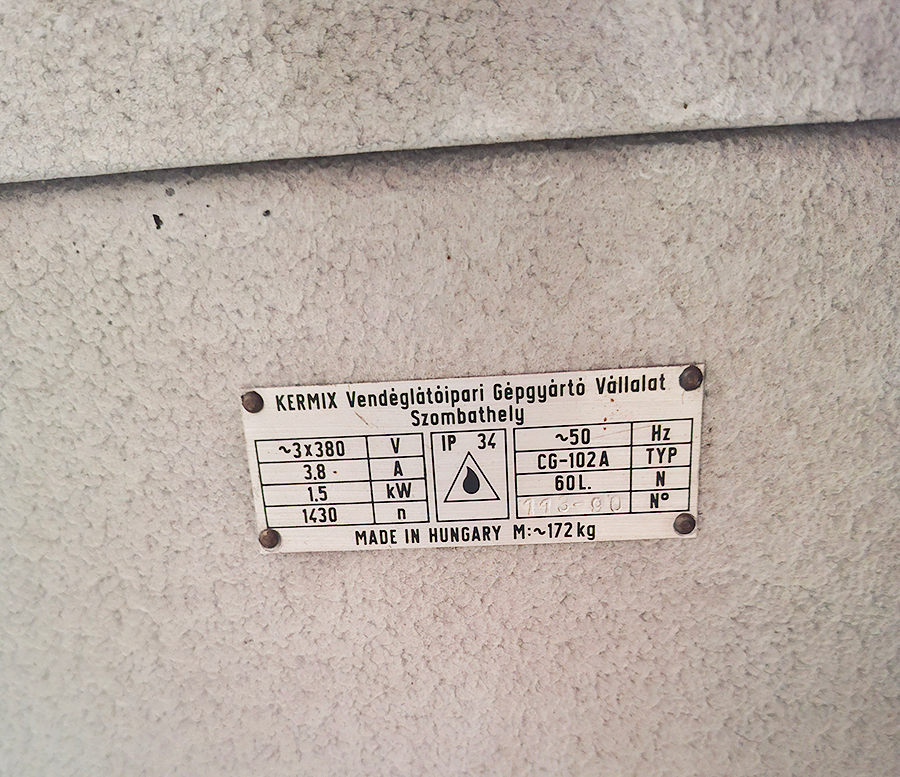 Robot - hnětač - míchací stroj - 3