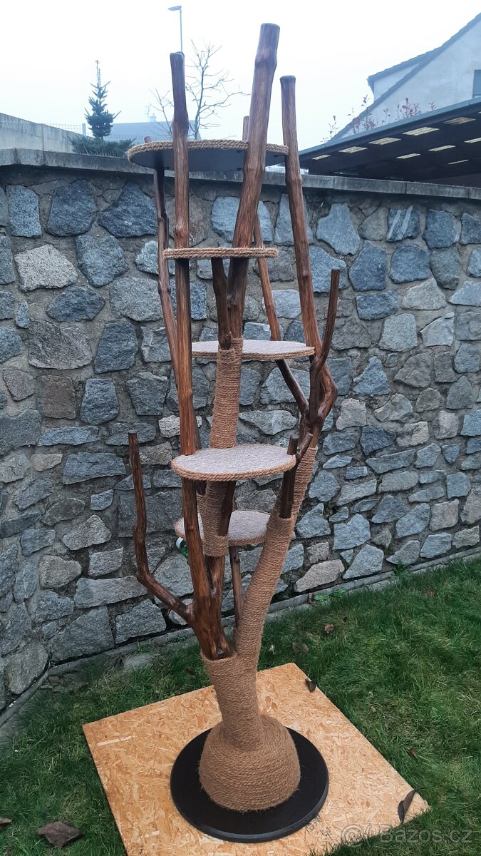 Velky kocici strom - skrabadlo pro kocky - 3