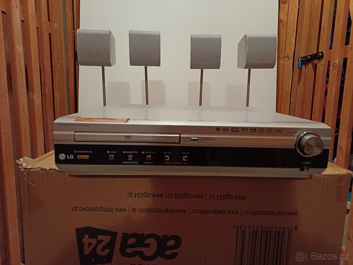 CD/DVD přehrávač LG+domácí kino - 3