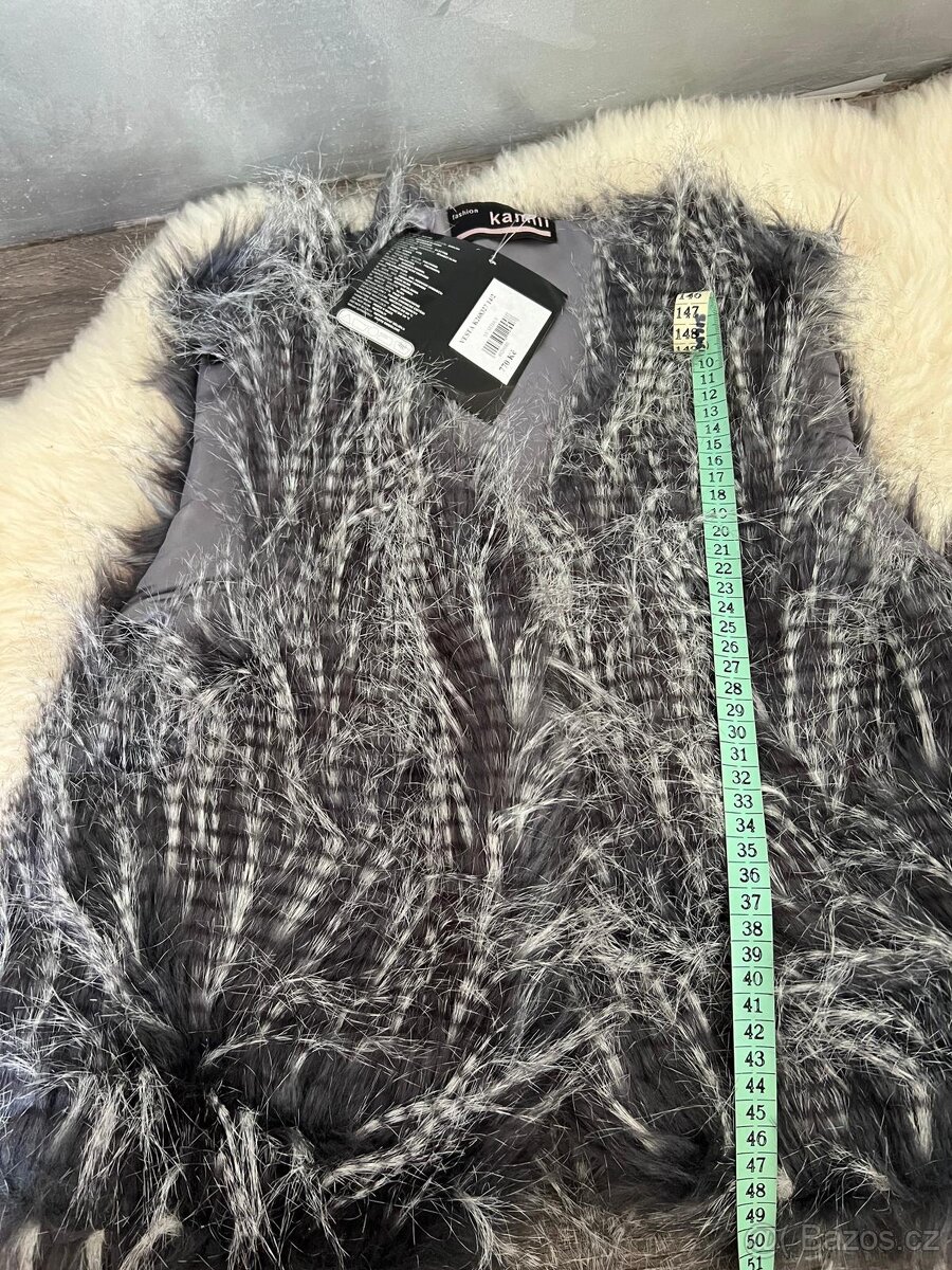 Zimní kožešinová vesta - 3