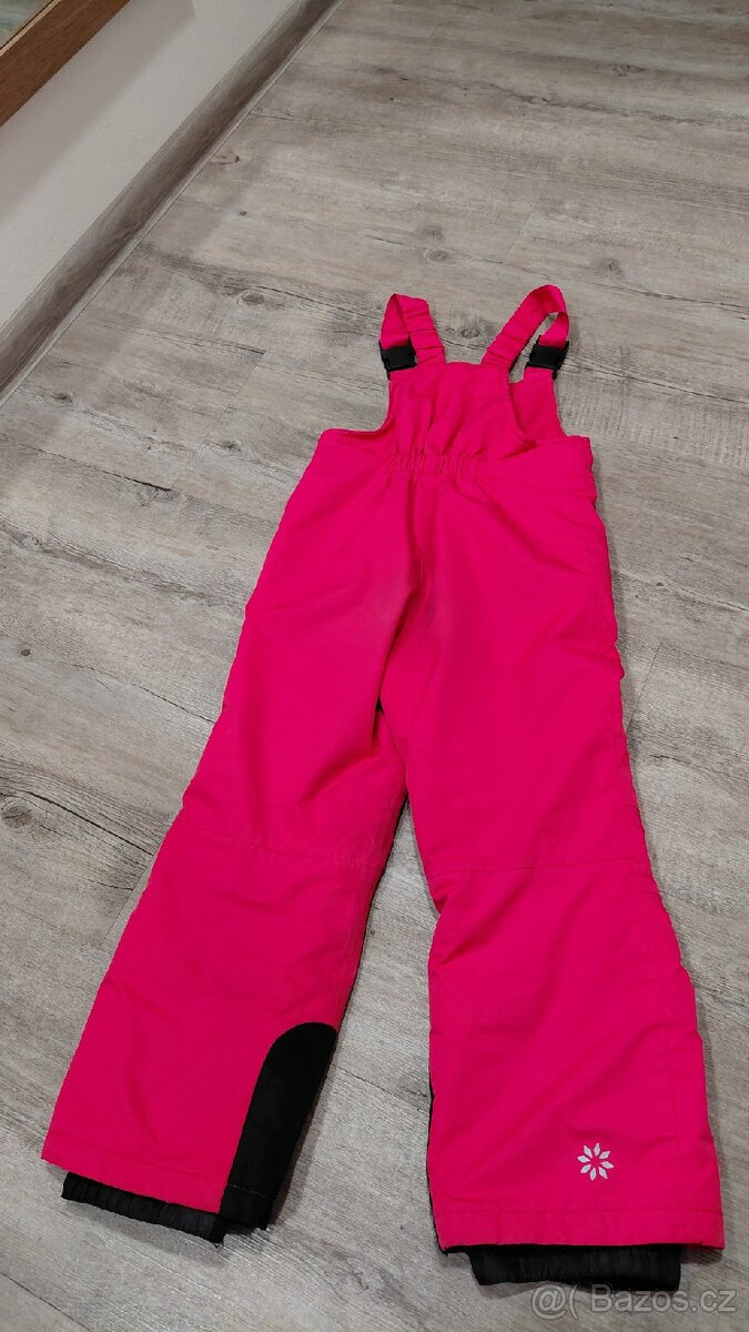 Lyžařské dívčí kalhoty 110/116 - 3
