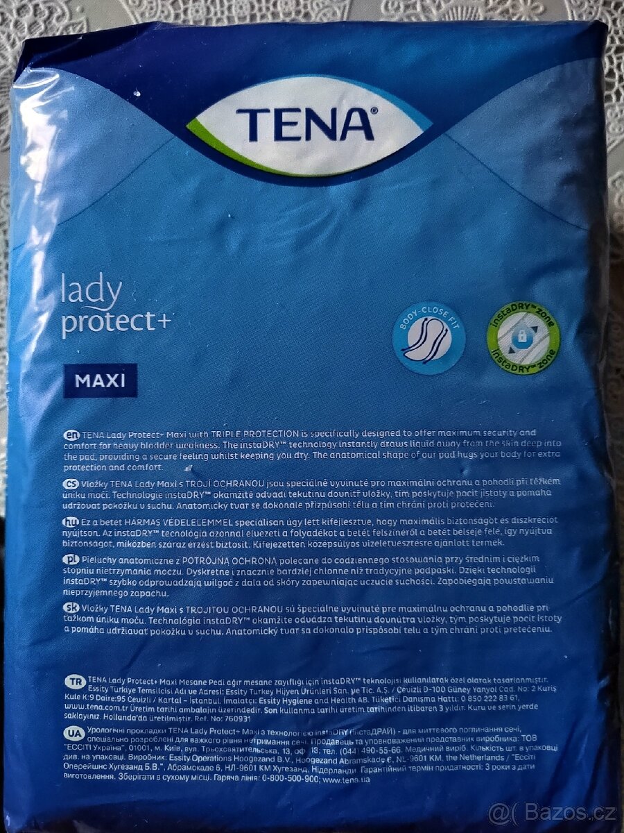 Tena inkontinenční vložky - 3
