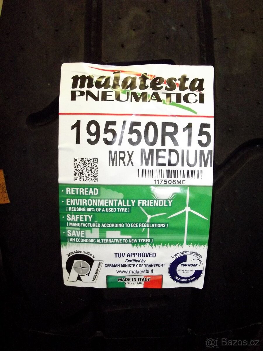 Nové semislicky 195/50R15 - Medium - 3