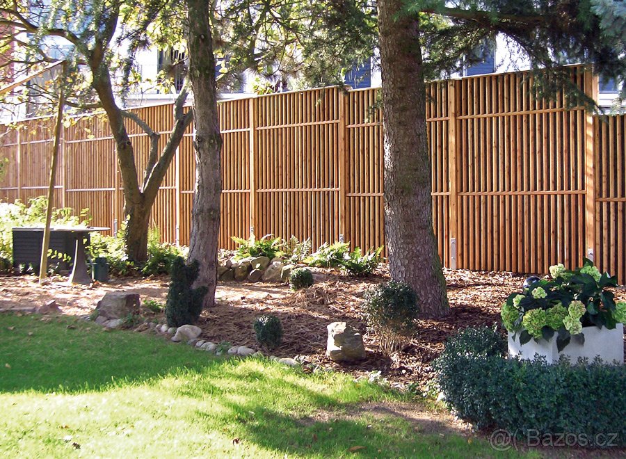 Protihlukový plot, dřevěný plot - 3