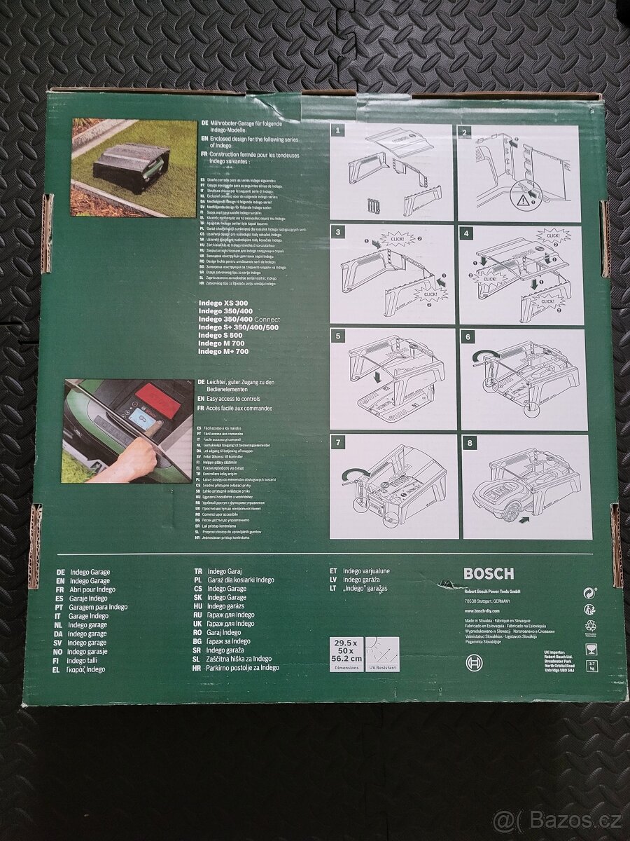 BOSCH Indego Garáž na sekačku - 3