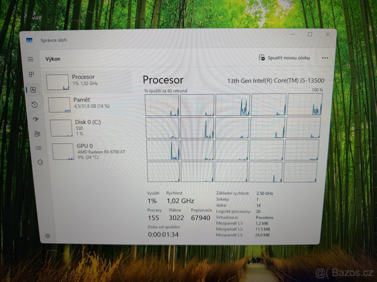 Herní PC |Intel i5 13500, RX 6700 XT, 32GB, 1TB SSD - 3