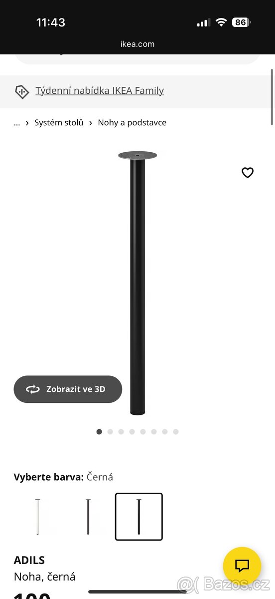 Kancelářské stoly se zásuvkovým dílem ALEX - 3