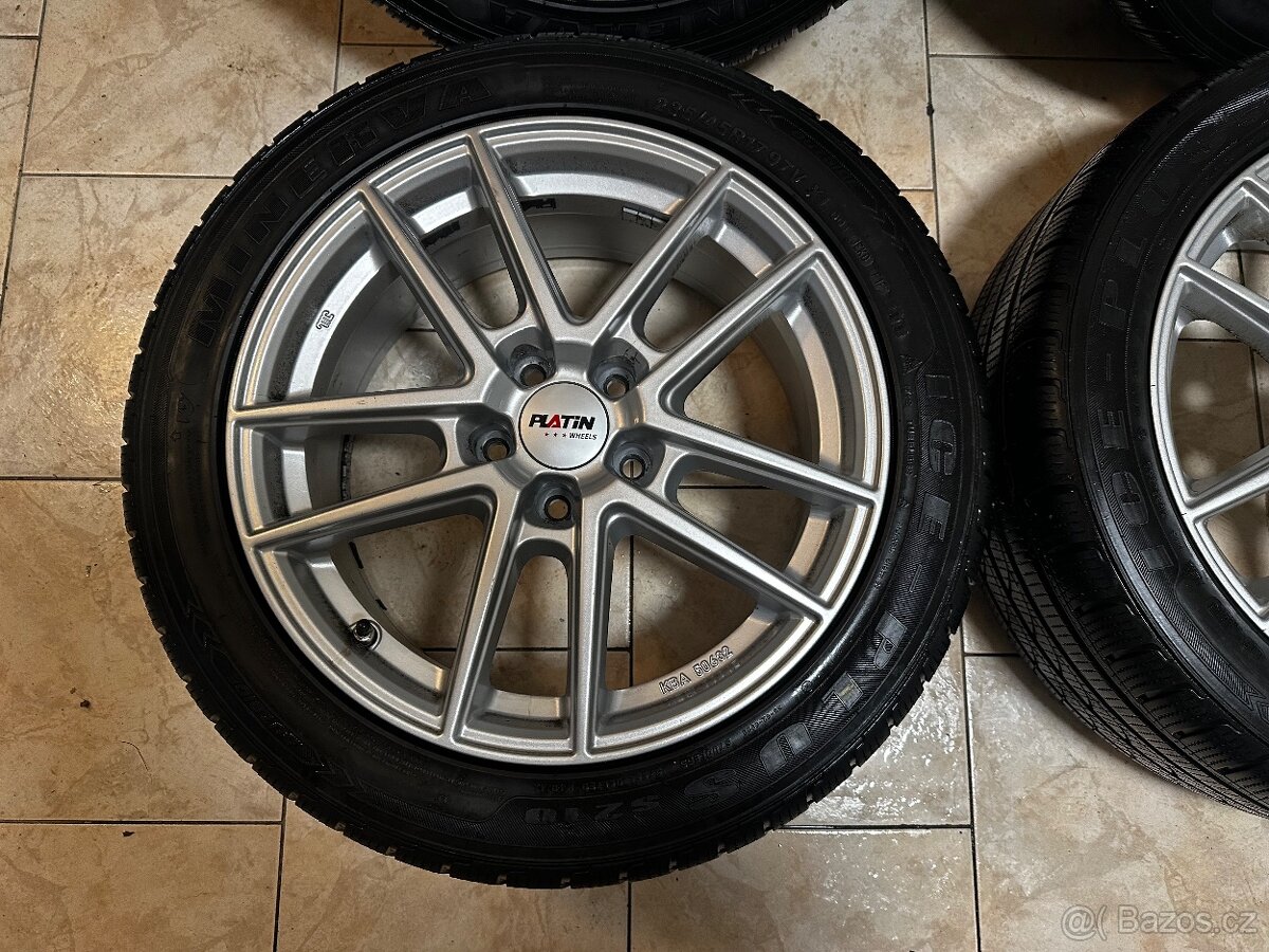 Prodám zimní sadu alu kol Anzio R17 - 3
