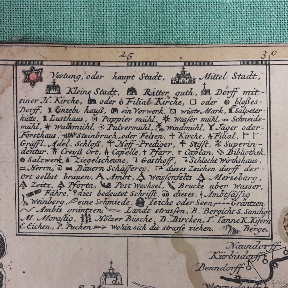 Historická mapa – 1749 - 3