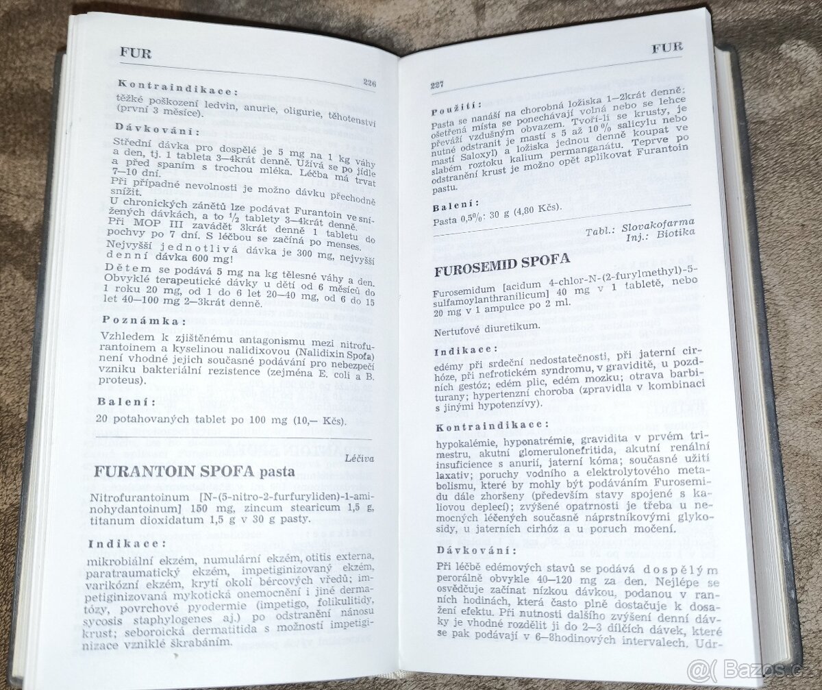 SPOFA-SEZNAM ČS. FARMACEUT. PŘÍPRAVKŮ 1976-1978 - 3