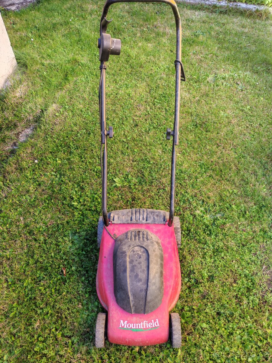 Elektrická sekačka na trávu Mountfield - plně funkční. - 3