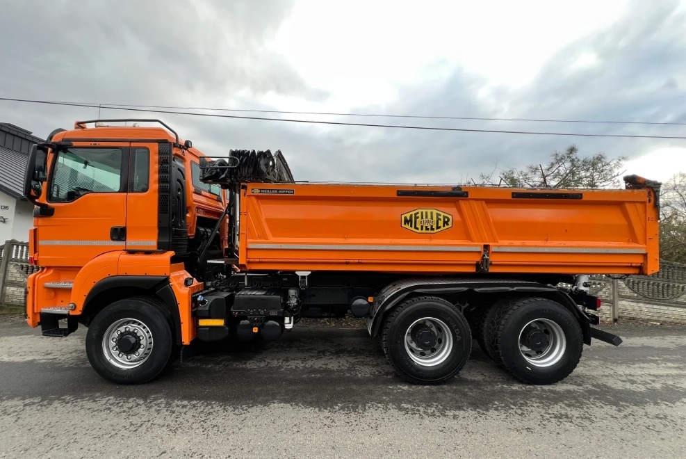 MAN TGS 26.500 - 6x6 –„H“- Meiller S3 + Bordmatik - 3