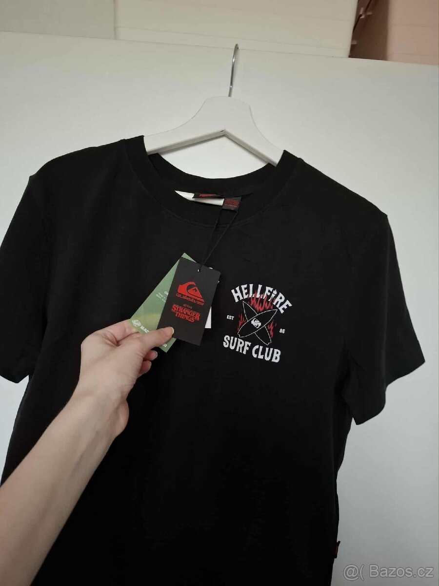 Stranger Things x Quiksilver pánské tričko M - 3
