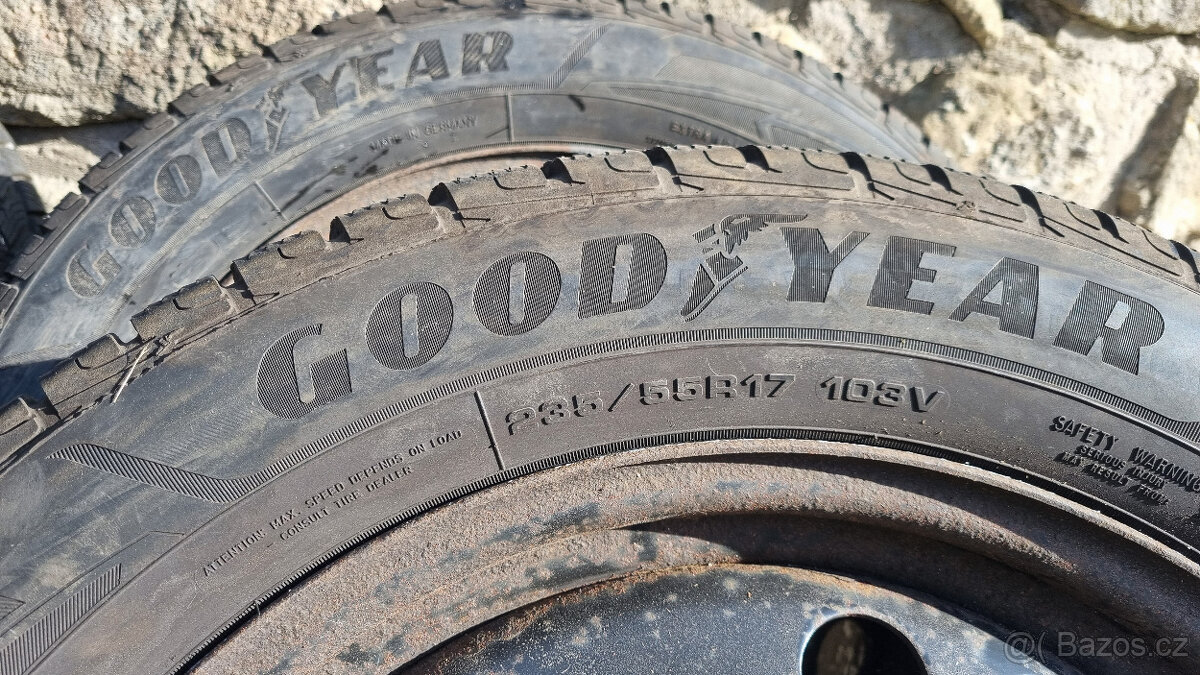 Prodej plechových disků + zimní pneu - 3