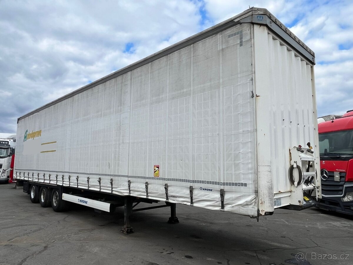 Krone SD MEGA LINER SAF zvedací náprava zesílená plachta XL - 3