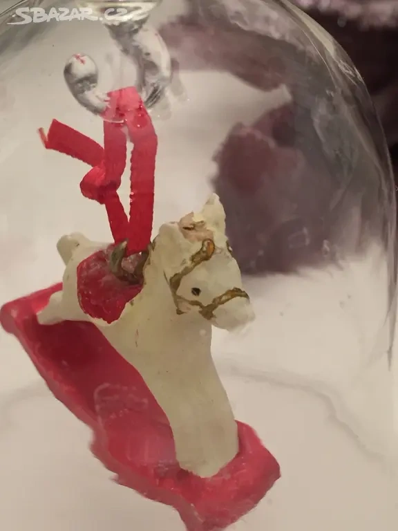 Vánoční skleněný zvoneček, Loberon - 3