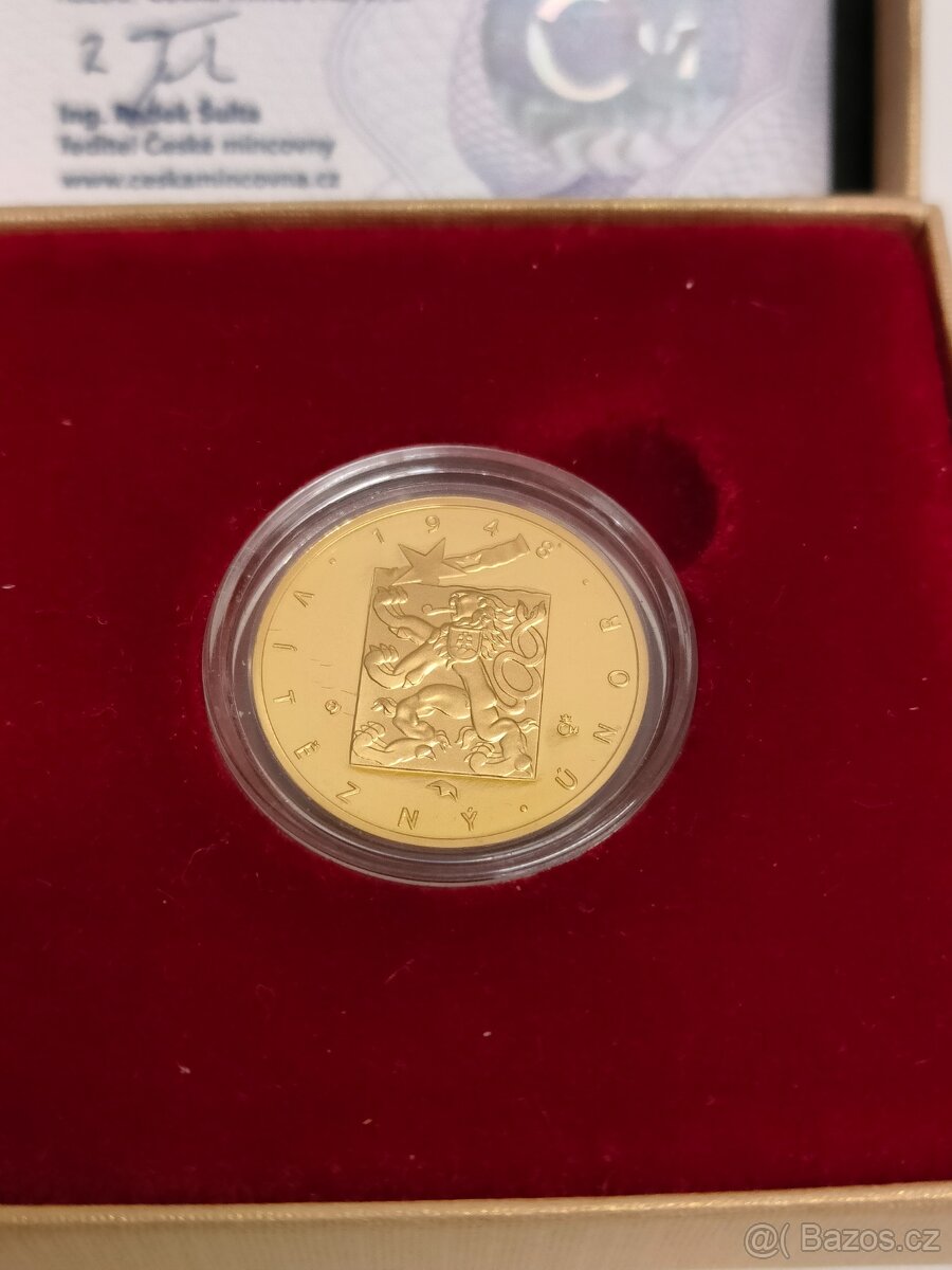 1/4 Oz zlato - Převratné osmičky 2018 - 3
