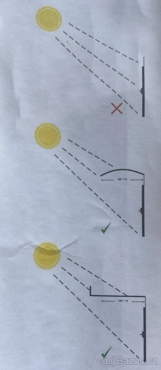 Vchodové dveře - Ořech/Bílé 88x200cm - 3