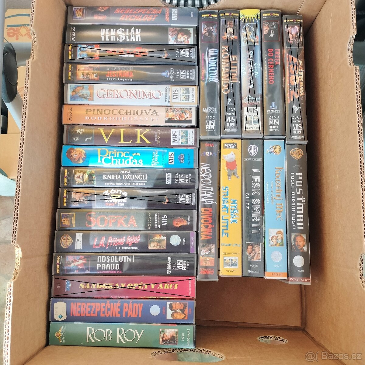 originální VHS kazety (videokazety) - 3