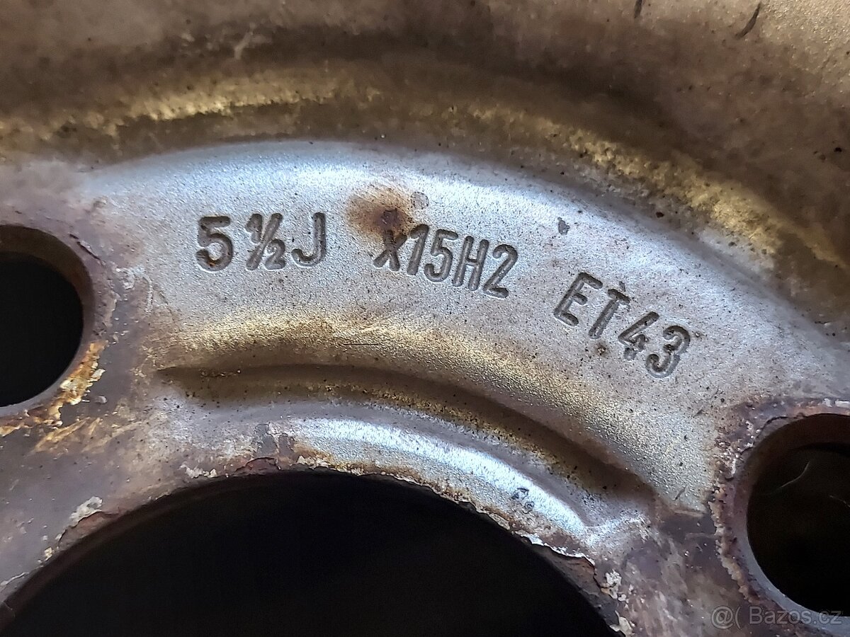 disky Renault 5,5x15 ET 43 - 3
