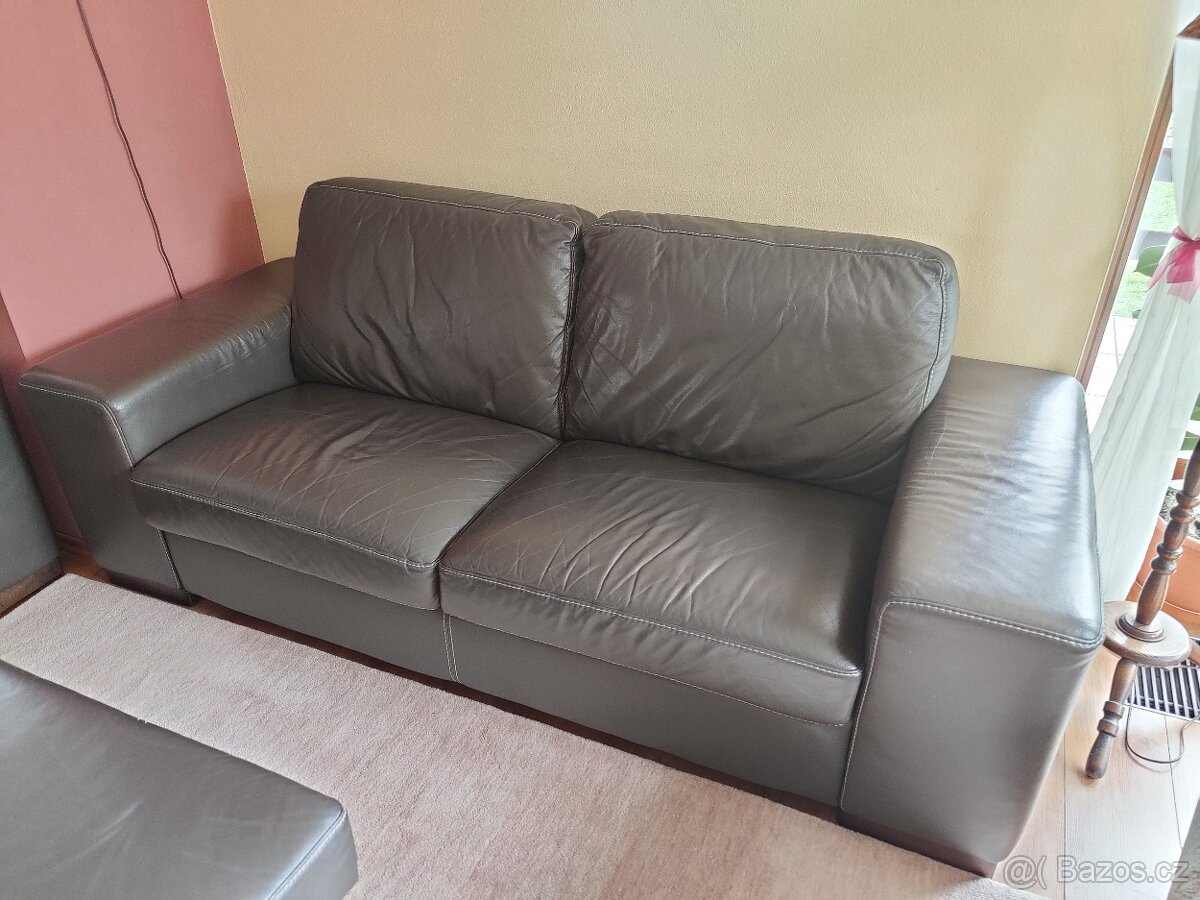 Kožená sedací souprava - 3
