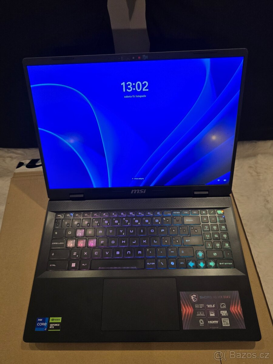 Herní notebook MSI Sword 16 - 3