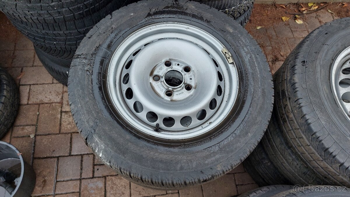 Kola celoroční 16", VW CRAFTER 2, rozteč 5x120mm 205/75/16C - 3