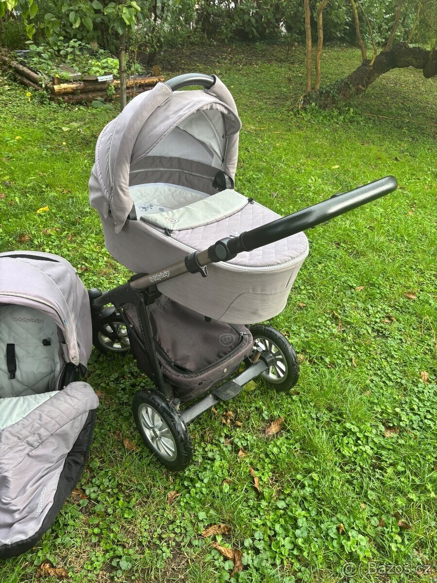 KOMBINOVANÝ KOČÁREK BABY DESIGN HUSKY - 3