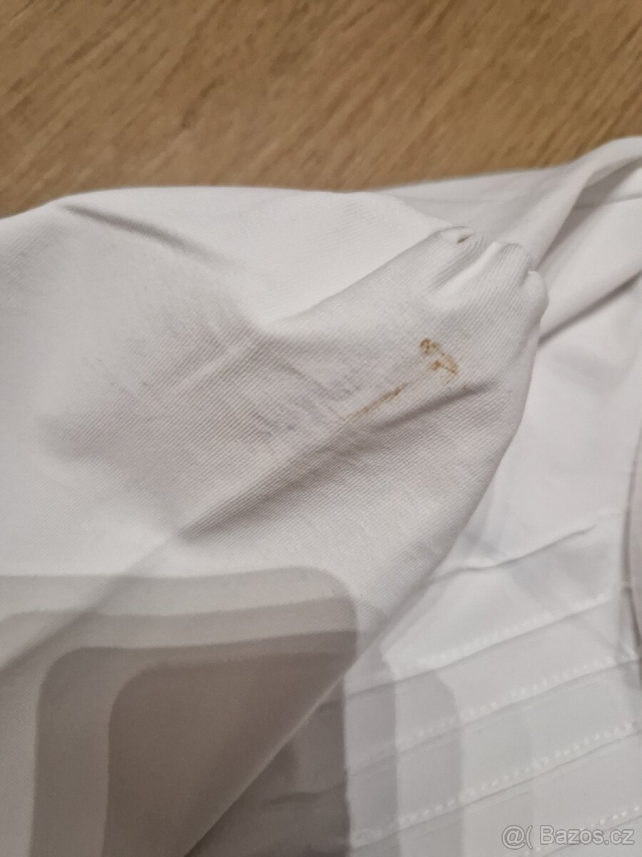 Bílé závodní tričko HKM - 3