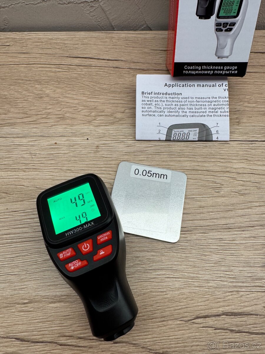 Lakoměrka - Měřič tloušťky laku - 3