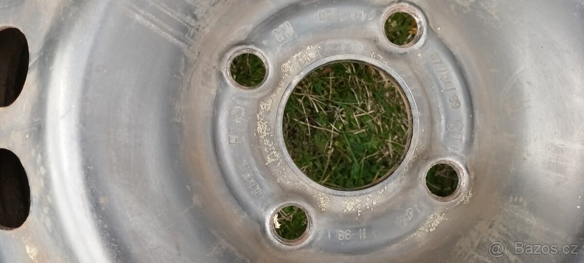 Plechové disky15´´Používáno na Opel Astra G - 3