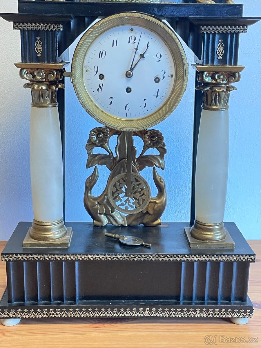 Velké hodiny Biedermeier - 3