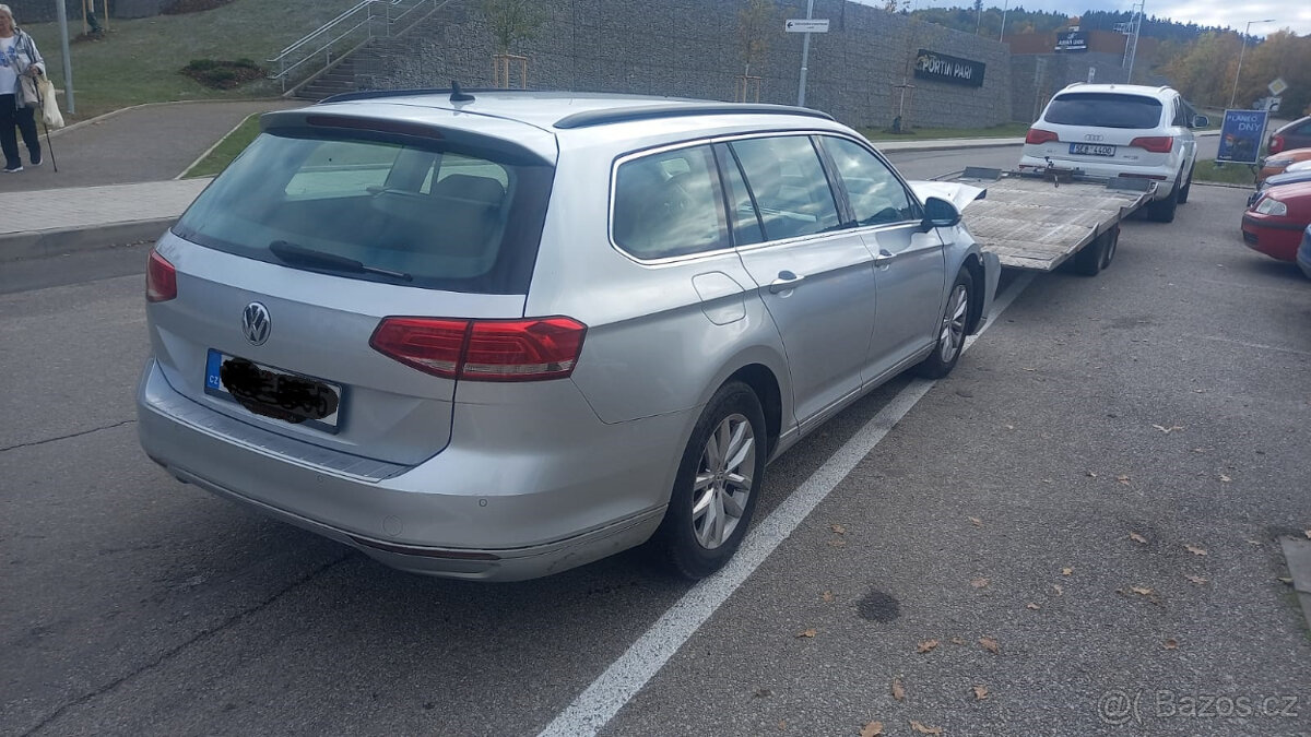 Prodám poškozený Vw Passat Variant 2017 1.6 TDI DSG - 3