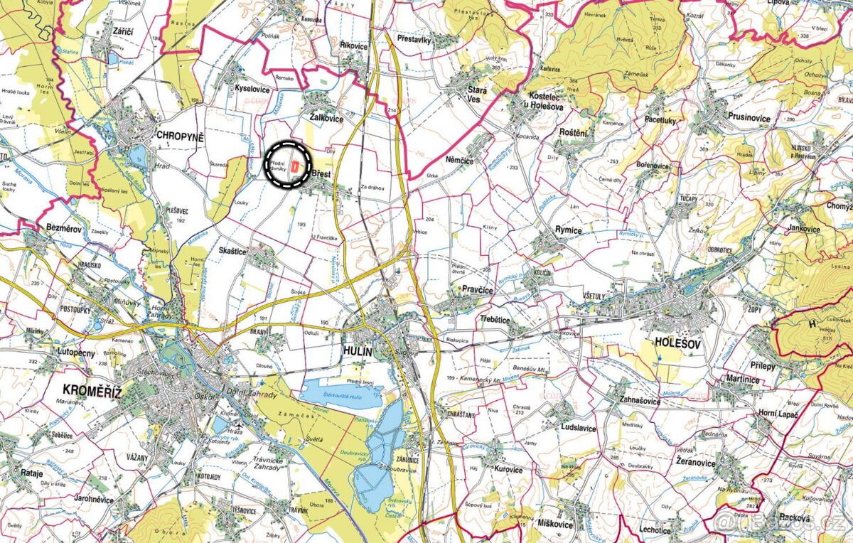 Zemědělská půda, prodej, Břest, Kroměříž - 3