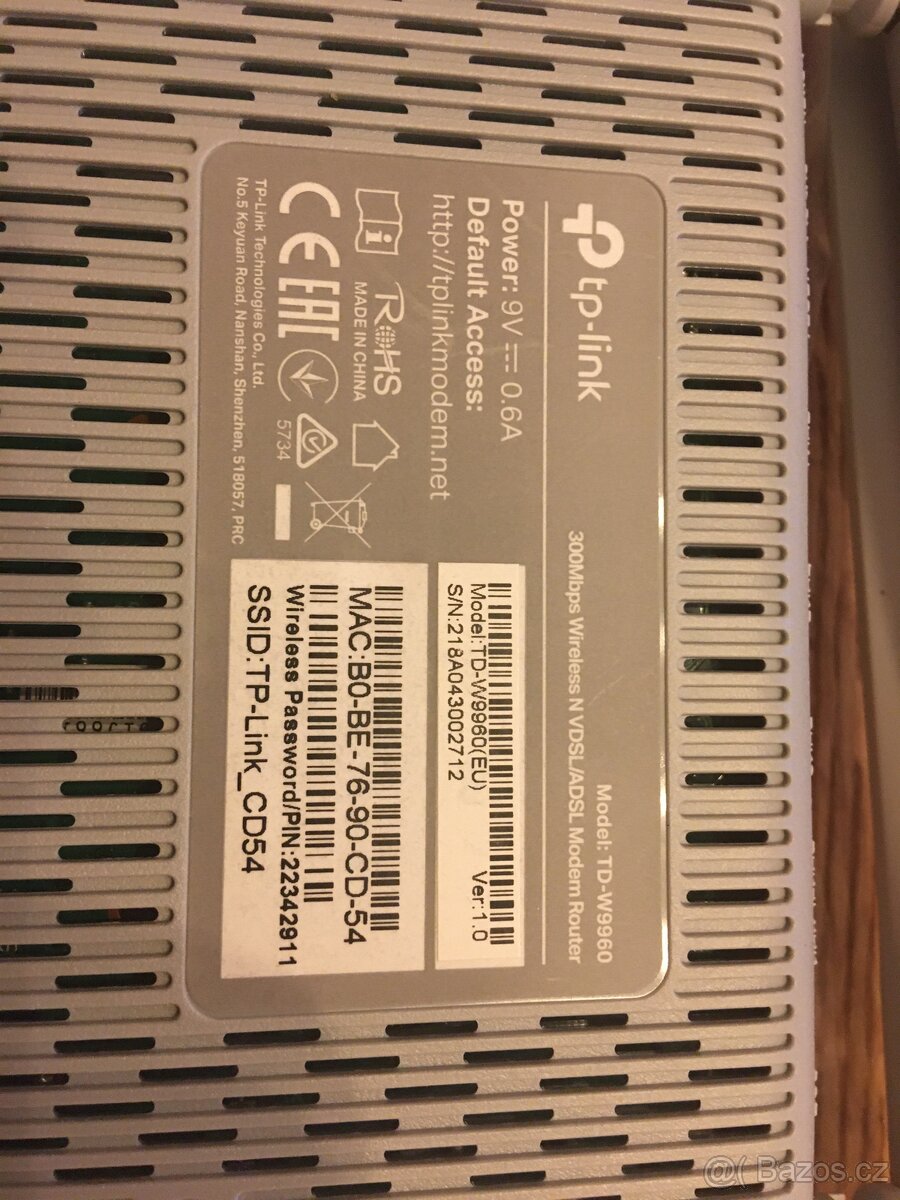 TP-Link VDSL/ADSL Wireless Modem Router - 3