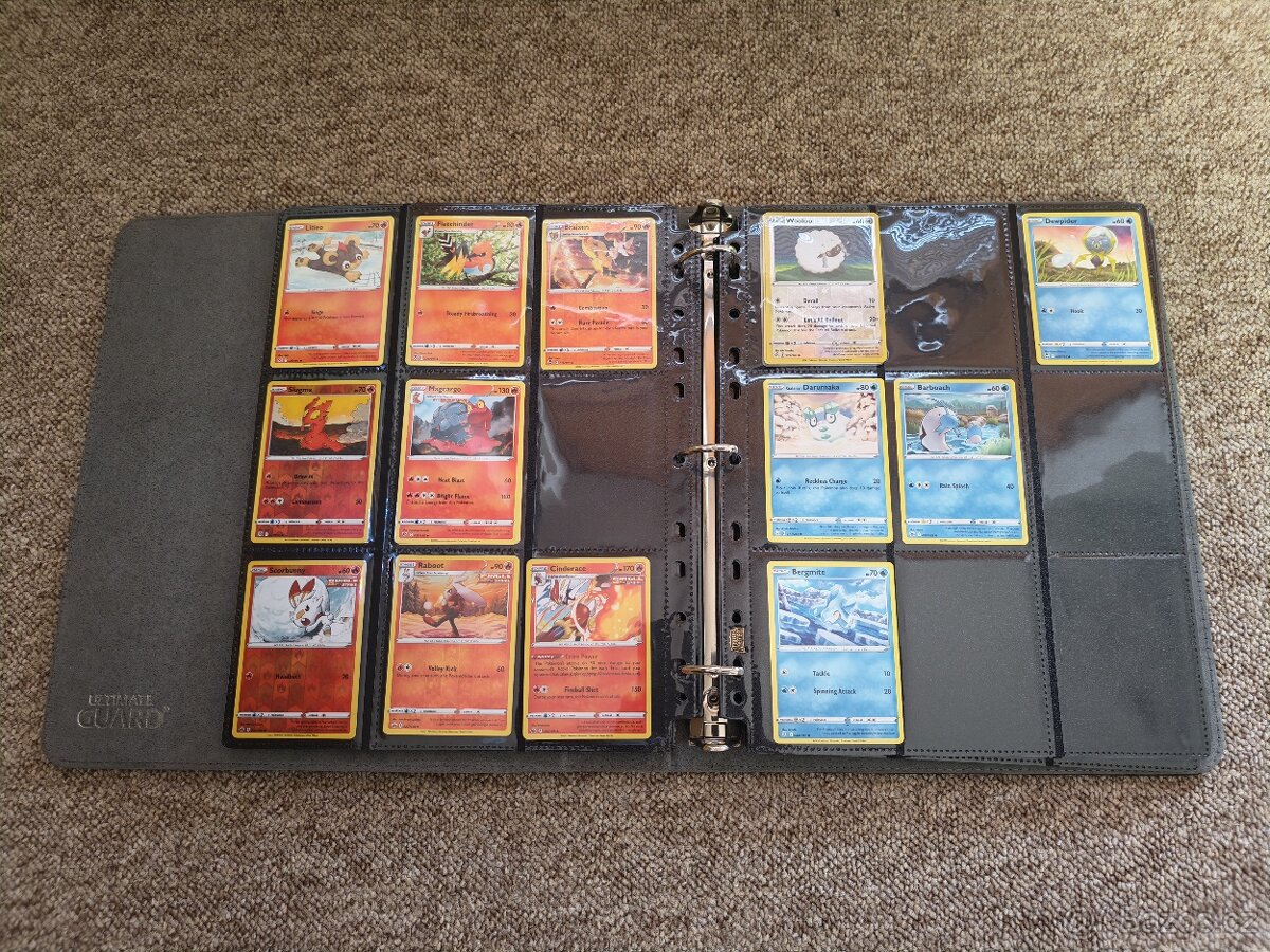 Set na hraní pokémon + karty + box + album - 3