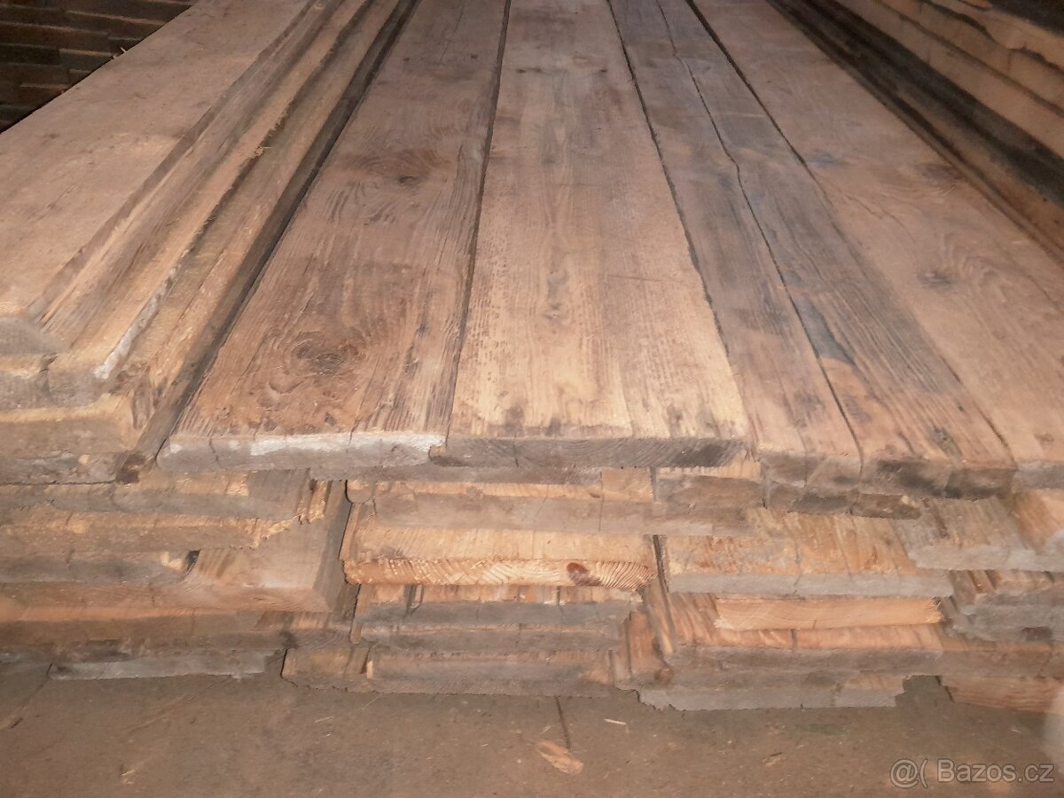 Prodám stará prkna z podlahy. - 3