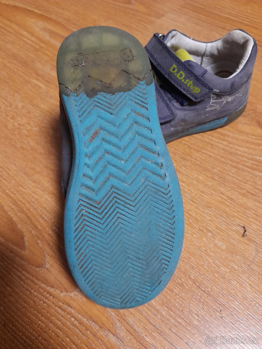 Dětská kožená obuv D.D.step, vel. 30 - 3