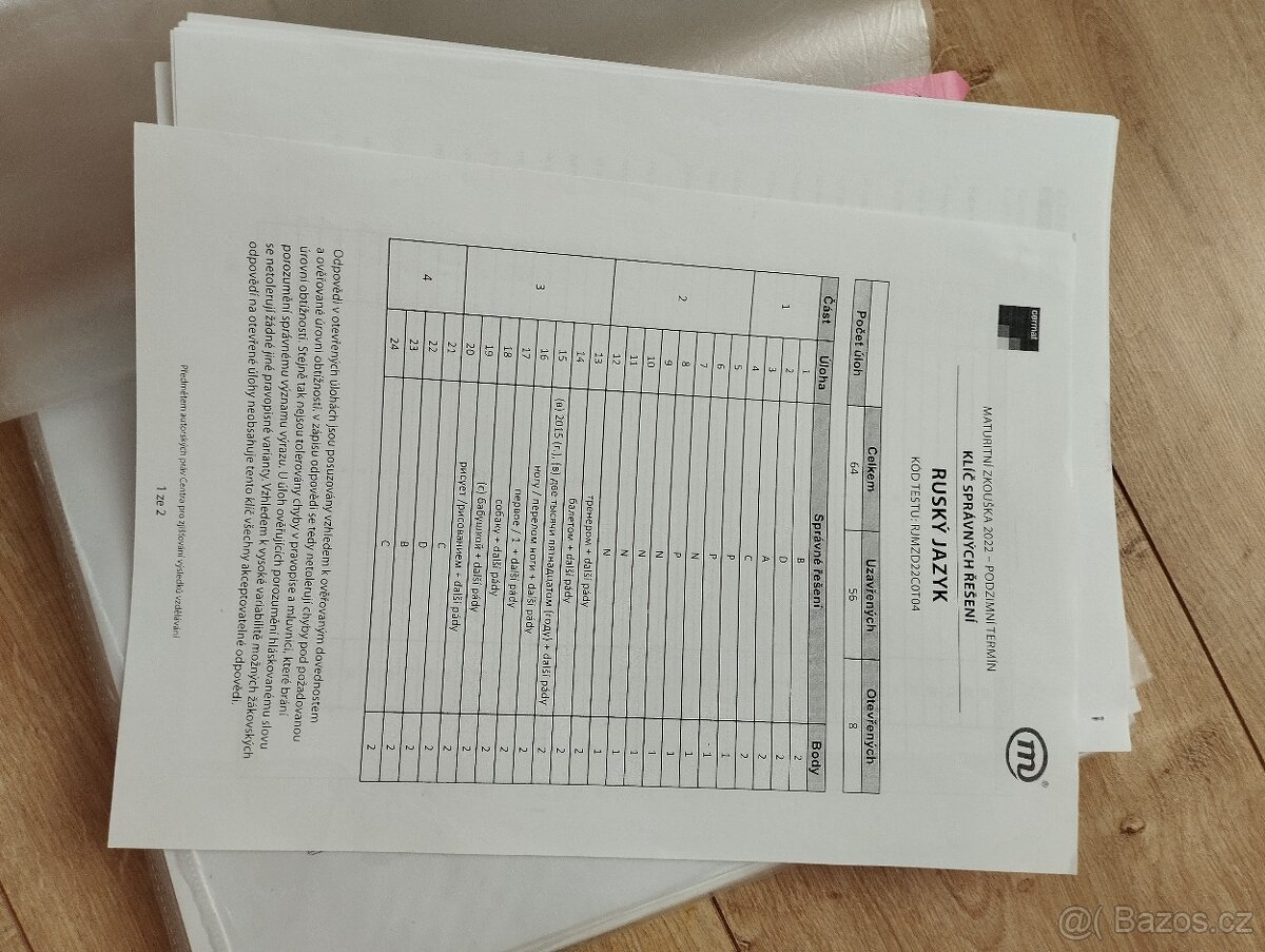 Didaktické testy - 3